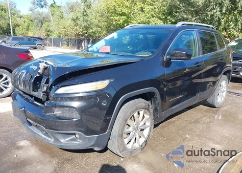 2015 Jeep Cherokee Limited from USA, damaged, VIN 1C4PJMDS8FW591196